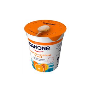 Iogurte Integral de Laranja, Cenoura e Mel Fermento Vivo Danone 160g