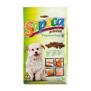 Ração para Cães Sapeca Supra Adultos Pequenas Raças Premium 1kg