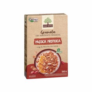 Granola Paçoca Proteica Mãe Terra 180g