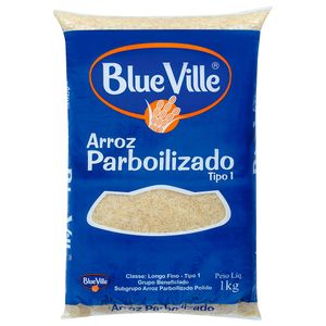 Arroz Parboilizado Blue Ville 1kg