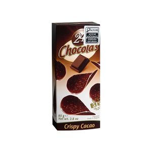 Chocolate Hamlet 24 Chocola's Crispy Cacau 80g