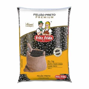 Feijão-preto Premium Fritz & Frida 1kg