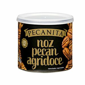 Nozes Pecan Agridoce Pecanita Lata 100g