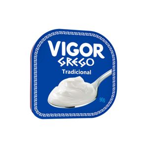 Iogurte Grego Tradicional Vigor 90g