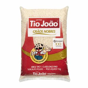 Arroz Branco Tio João 1kg