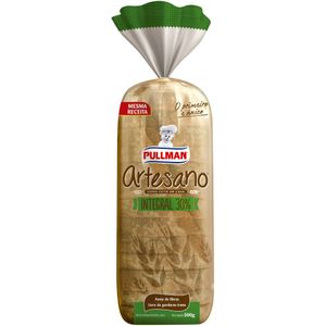 Pão de Forma Integral Artesano Pullman 500g