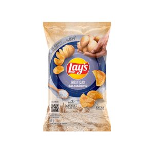 Batata Lay's Rústicas Sal Marinho 68g