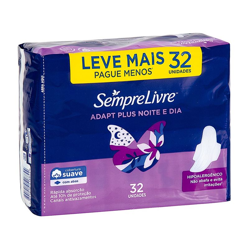 Absorvente-Sempre-Livre-com-Abas-Noite-e-Dia-Suave-32-unidades-Zaffari-00