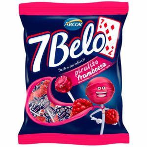 Pirulito 7 Belo Framboesa Arcor 500g