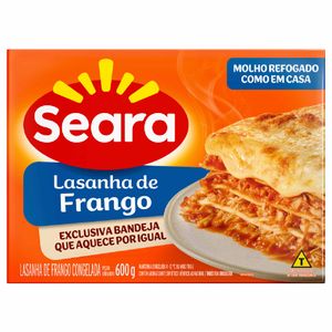 Lasanha de Frango Congelada Seara 600g