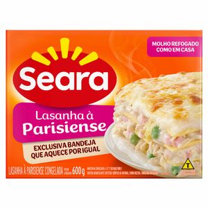 Lasanha Parisiense Congelada Seara 600g