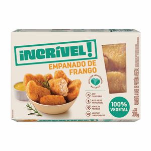 Empanado de Soja sabor Frango 100% Vegetal Seara Incrível 300g