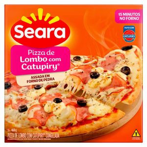 Pizza de Lombo com Catupiry Congelada Seara 460g