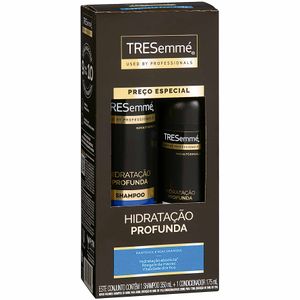 Conjunto Shampoo 350ml + Condicionador 175ml TRESemmé Hidratação Profunda