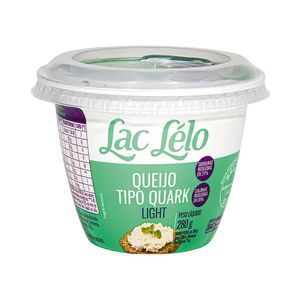 Queijo Tipo Quark Light Lac Lélo 280g