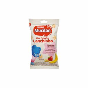 Biscoito Meu Primeiro Lanchinho Morango e Banana Mucilon Nestlé 35g