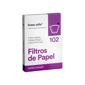 Filtro de Papel 102 Linea Utilo 30 unidades