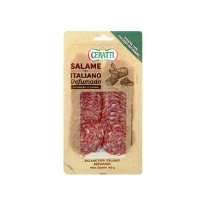 Salame Tipo Italiano Defumado Fatiado Ceratti 100g
