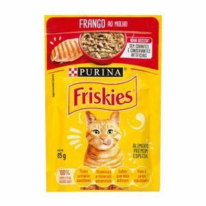 Ração Úmida para Gatos Friskies Purina Frango Sachê 85g