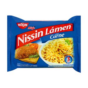 Macarrão Instantâneo Carne Nissin Lámen 85g