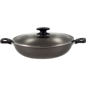 Panela Wok Antiaderente Alumínio Loreto Grafite 28cm 27817/120 Tramontina