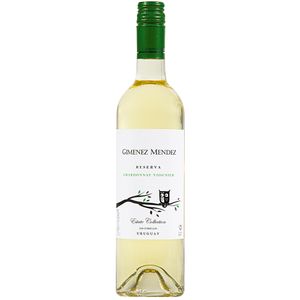 Gimenez Mendez Reserva Chardonnay Viognier Uruguaio Vinho Branco 750ml