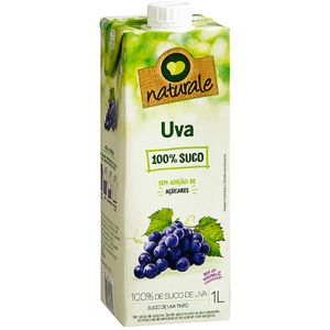 Suco de Uva sem Adição de Açúcar Naturale 1 Litro