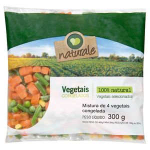 Mistura 4 Vegetais Congelados Naturale 300g