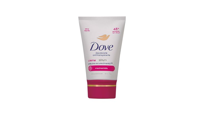 Desodorante Antitranspirante Creme Sérum Dove Niacinamida 50g - Zaffari &  Bourbon