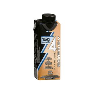 Bebida Láctea de Doce de Leite Zero Lactose 15g Proteínas 4 Energy 250ml