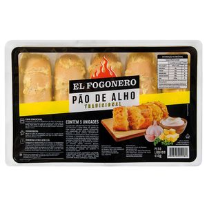 Pão de Alho Tradicional El Fogonero 450g