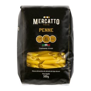 Massa de Sêmola Penne Mercatto 500g