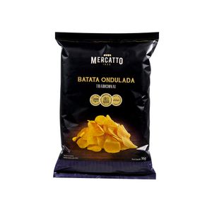 Batata Ondulada Mercatto Tradicional 96g