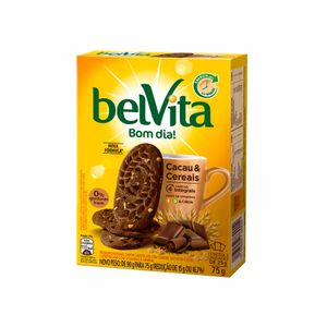 Biscoito de Cacau e Cereais belVita 75g