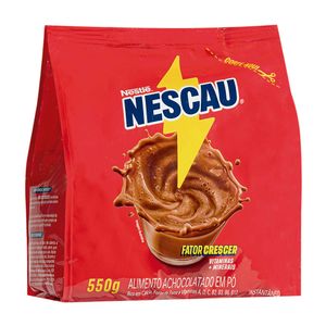 Achocolatado em Pó Nescau Nestlé Sachê 550g