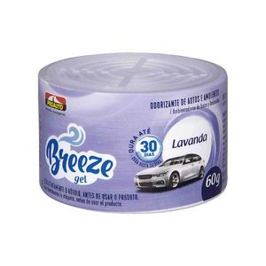 Odorizador para Carros Gel Lavanda Breeze 60g