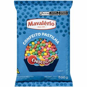 Confeito Chocolate Chocogiros Mavalério 500g