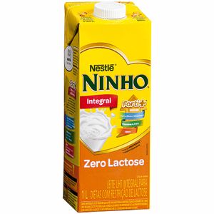 Leite UHT Integral Zero Lactose Ninho 1 Litro