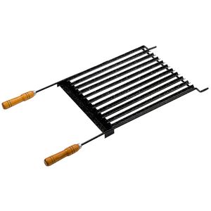 Grelha para Churrasco Aço Esmaltado 5020 87x40cm Qualinox