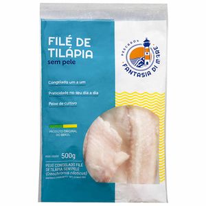 Filé de Tilápia Congelado Fantasia Di Mare 500g