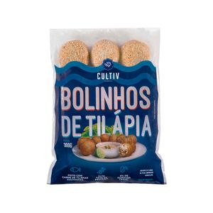 Bolinhos de Tilápia Empanados Congelados Cultiv 300g