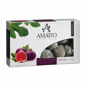 Figo Cristalizado sem Pele Amatto 250g
