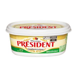 Manteiga Extra com Sal Gastronomique Président 200g