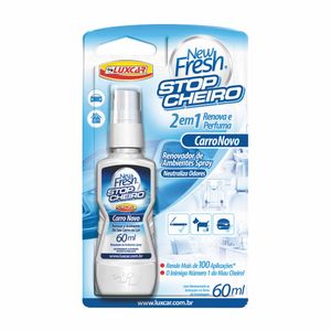 Odorizante Automotivo Carro Novo Stop Cheiro Luxcar 60ml