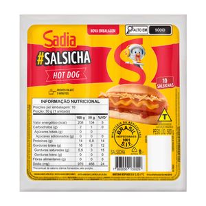 Salsicha Hot Dog Sadia 500g