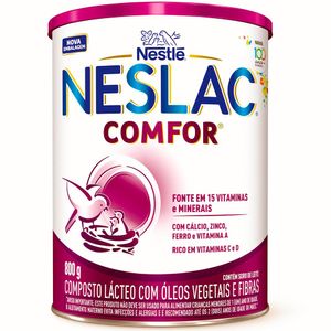 Leite em Pó Comfor Neslac Nestlé 800g