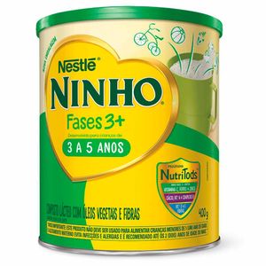 Composto Lácteo em Pó Ninho Fases 3+ Nestlé Lata 400g