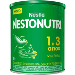 Composto Lácteo em Pó Nestonutri 1 a 3 anos Nestlé Lata 800g