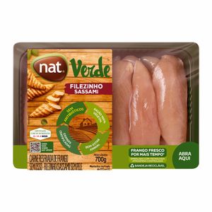 Filezinho de Frango Sassami Resfriado Nat Verde 700g