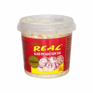 Alho Picado sem Sal Sabor Real 200g